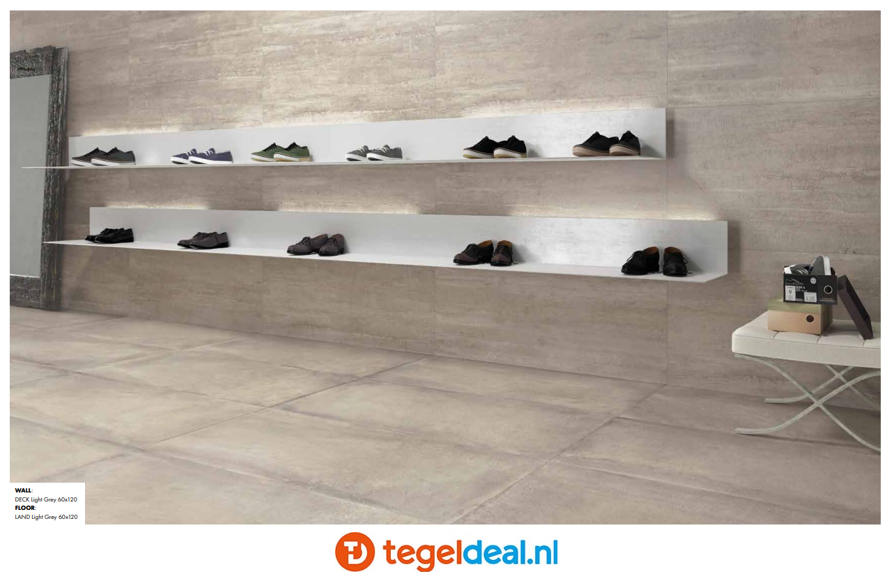 Castelvetro, Concept Land LIGHT GREY, 30x60 cm, CLD36R4
