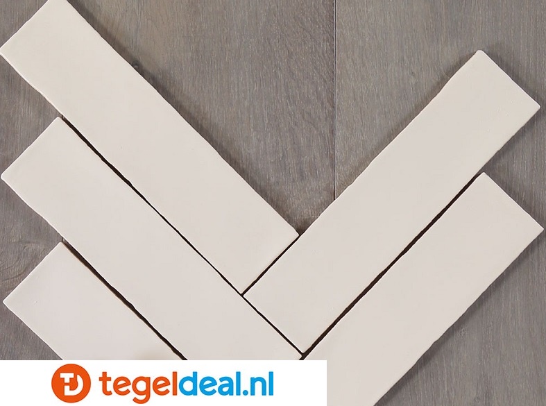 Equipe, Masia CREAM, 7,5x30 cm, handvorm wandtegels OP VOORRAAD