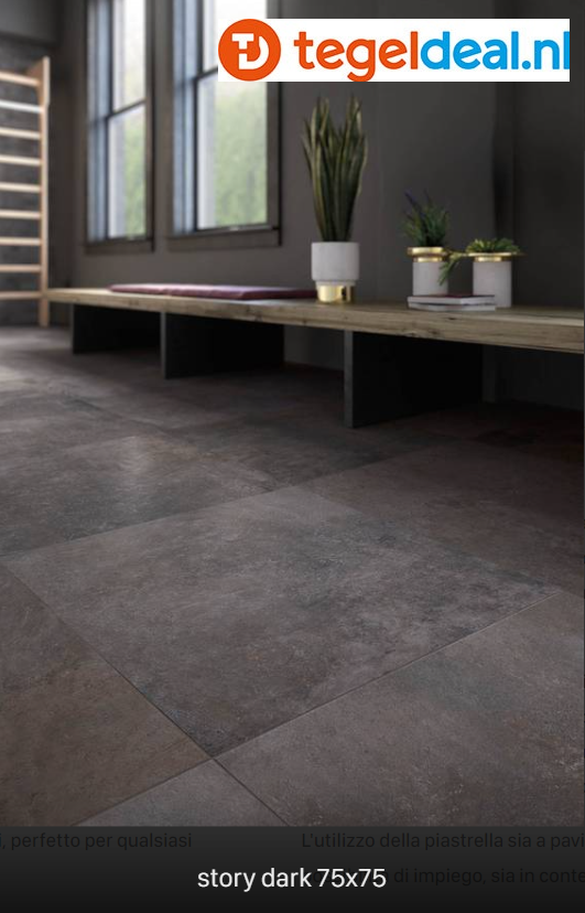 VLT Supergres Story Dark, 75 x 75 cm