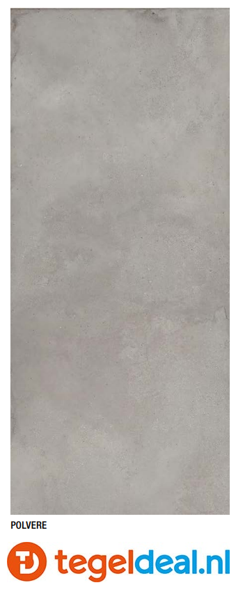 Fondovalle Pigmento, POLVERE, 60x120x0,6 cm, PGM017, cementlook tegels