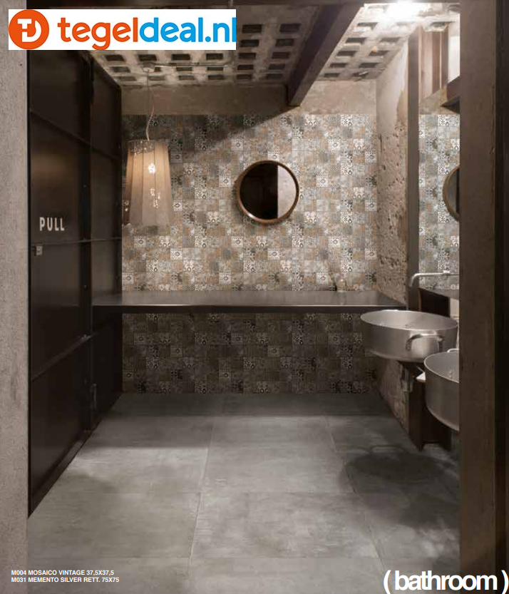 VLT Marazzi Memento, Silver, 30 x 60 cm M0EC