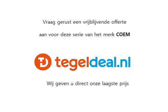 Coem, Aglo, terrazzolook tegels, 5 kleuren - 3 afm.  