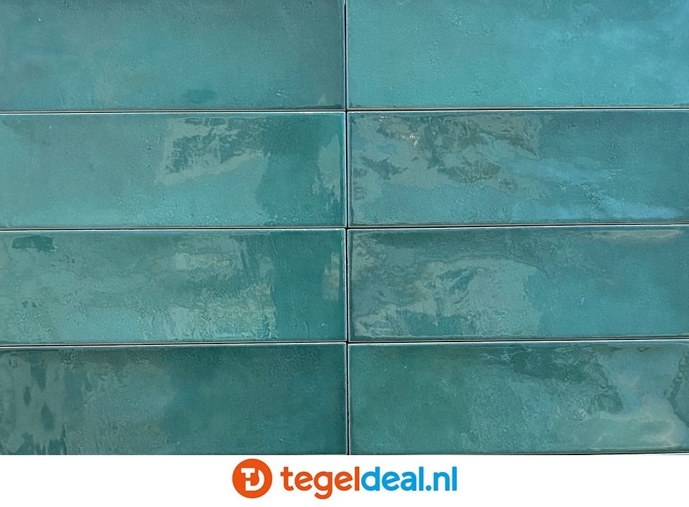 Equipe, Village ESMERALD GREEN, 6,5x20 cm, art 25645, wandtegels