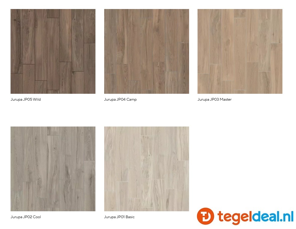 Mirage Jurupa, houtlook tegels voor binnen en buiten