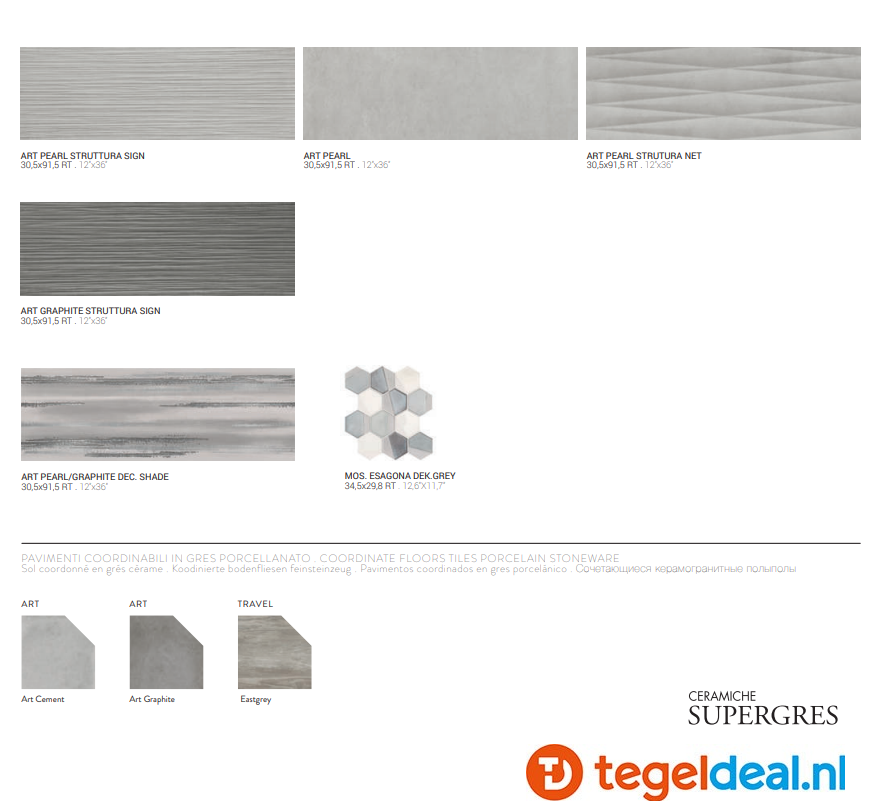 WDT Supergres Art Pearl, 30,5x91,5 cm
