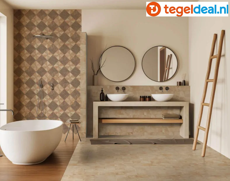 Nanda Tiles, Terra, 11,5x11,5 cm, vloer- en wandtegels Nanda Tiles, Terra, 11,5x11,5 cm, vloer- en wandtegels