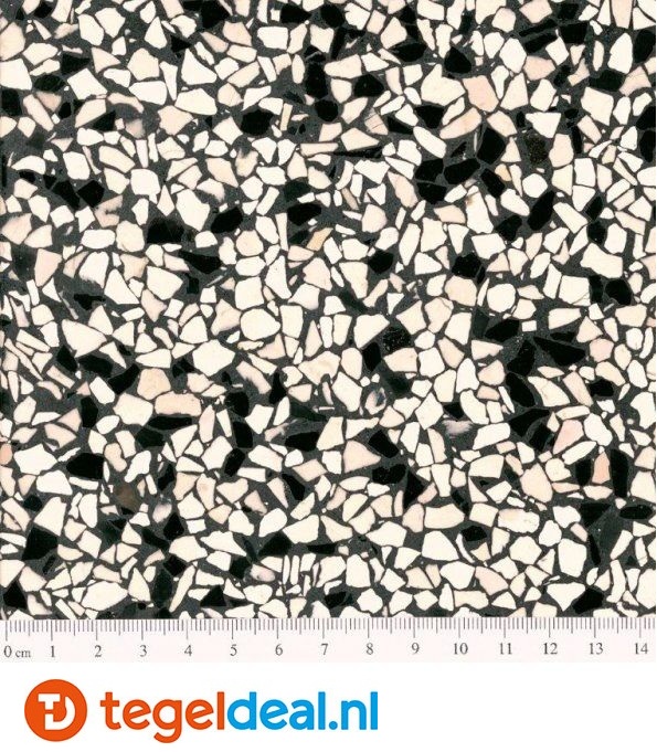 ACTIE - Terrazzo Ecostone Pisa / Amsterdam, 40x40x1,5 cm, EM-1087 - OP VOORRAAD