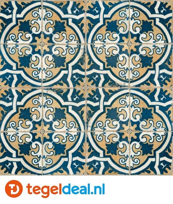 OPRUIMING : 1 m2 Peronda, FS2 Original, 45x45 cm, patroontegels - 1 m2 voor 25,00 euro 