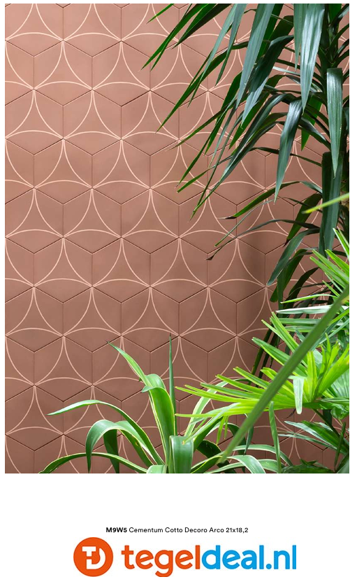 Marazzi Cementum COTTO, 60x120 cm Nat., M9SS, cementlook tegels