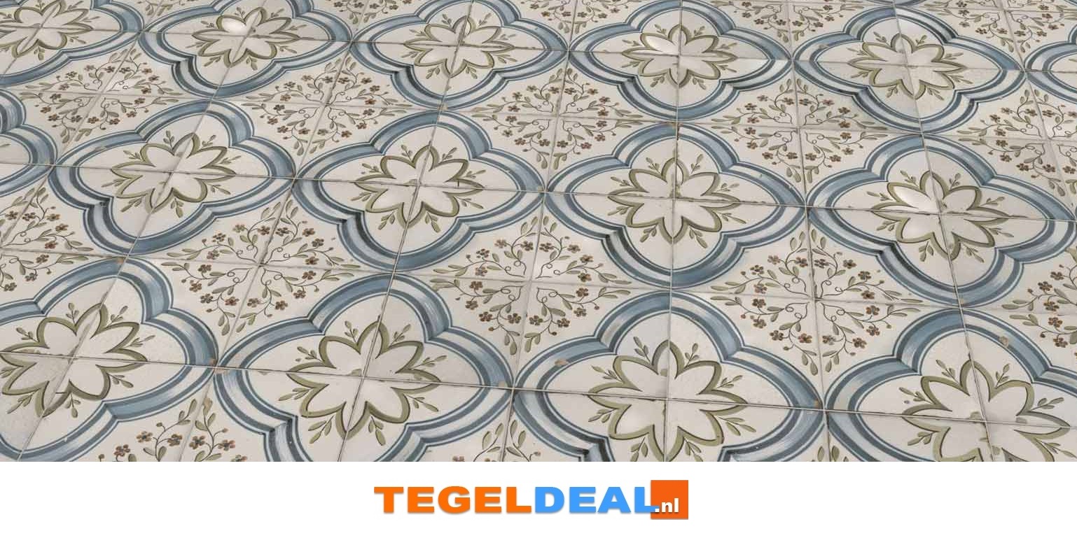 Peronda, Fs Nijar, 45x45 cm, vintage patroontegels