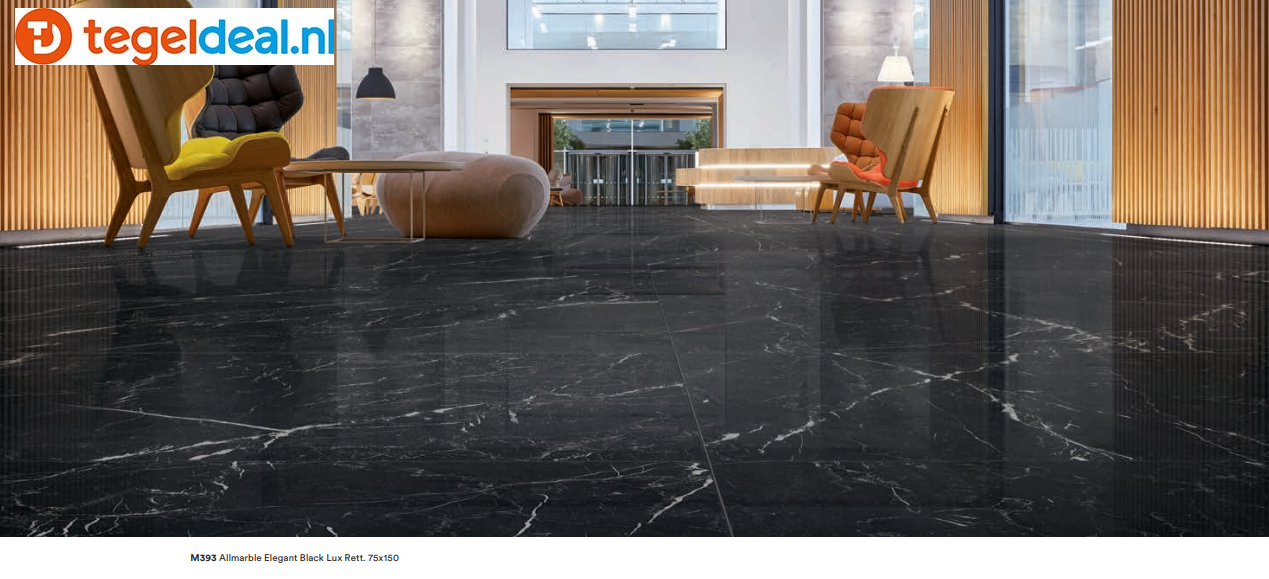 Marazzi Allmarble, Elegant Black Lux, 60x60 cm M3CJ