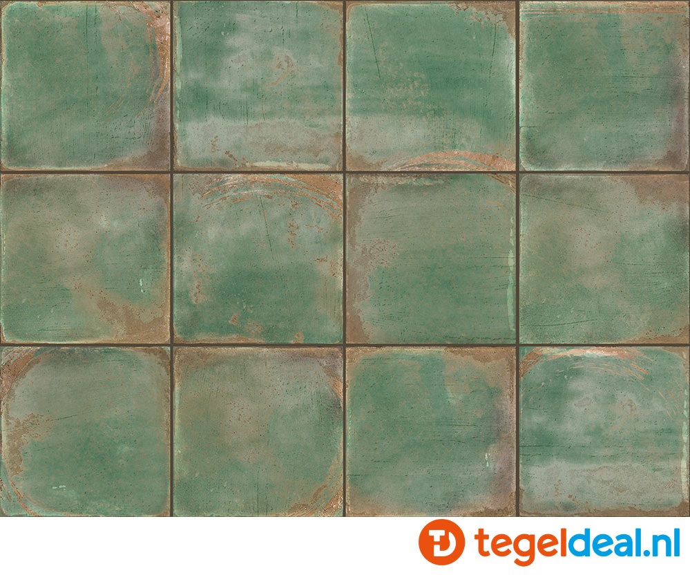Nanda Tiles, Bottega, 10x20 cm (pre-cut 10x10 cm effect) wandtegels 