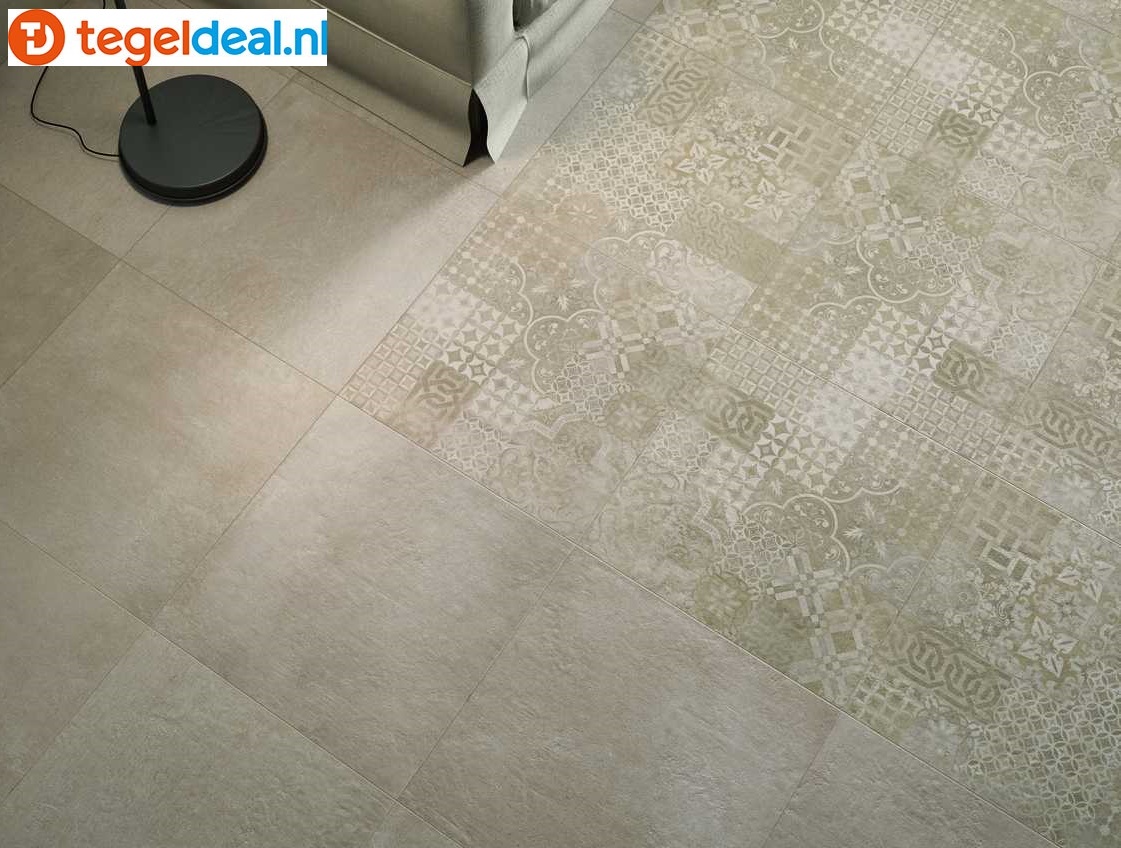 Marazzi Plaster, betonlook tegels - 5 kleuren - 4 formaten