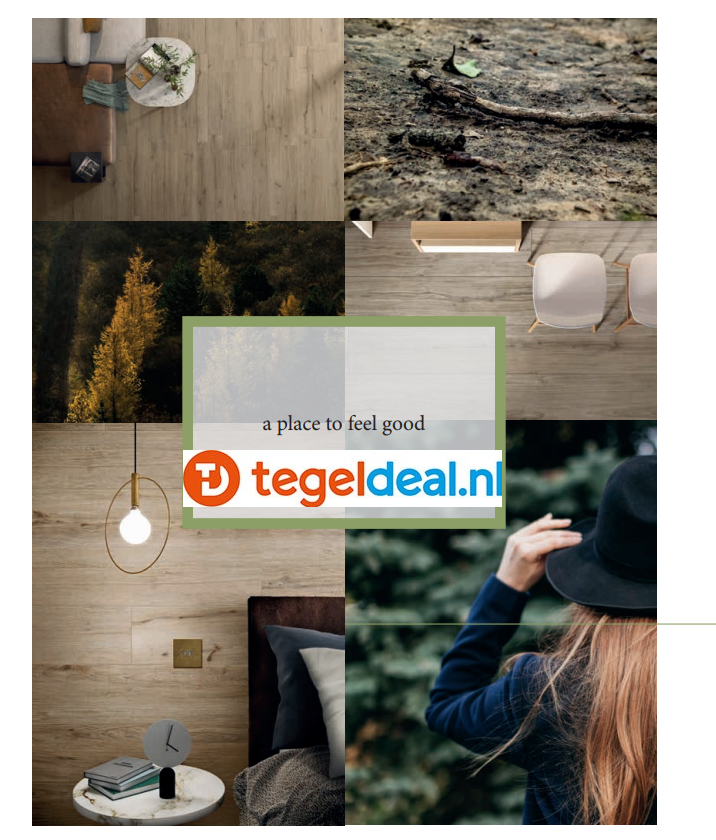 Supergres Ekho Nut, 30x120x2 cm, KU20, houtlook terrastegels