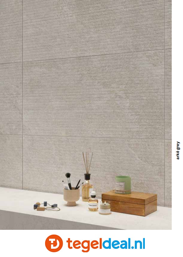 KEOPE Arkè GREY Spazzolato R10, 60x120 cm 