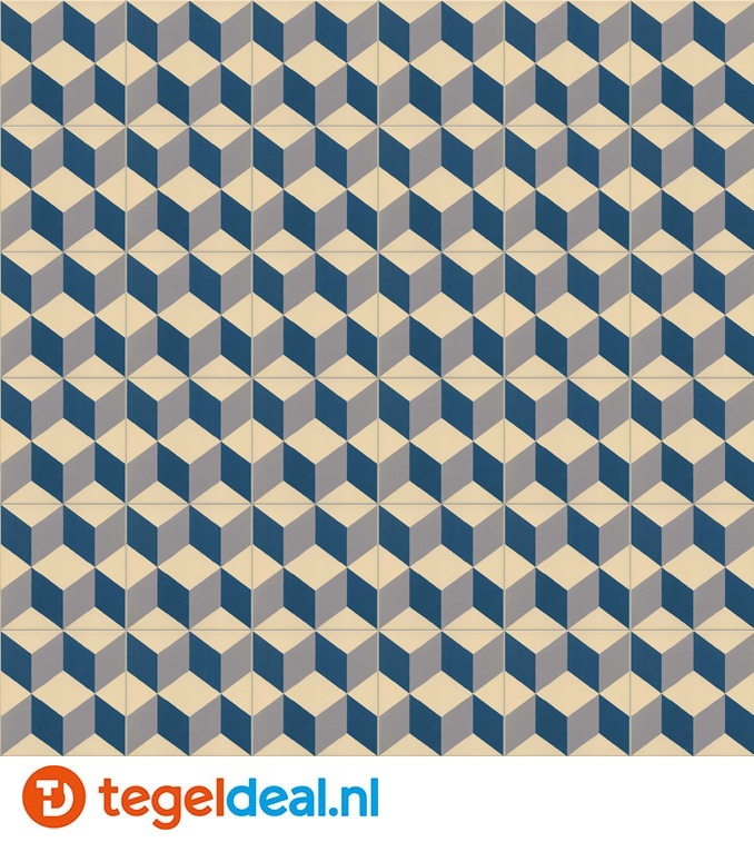Vives 1900 GUELL 1, 20x20 cm, patroontegels