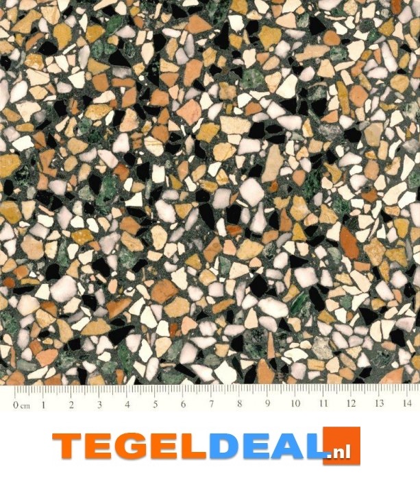 ACTIE - Terrazzo Ecostone Stoccolma / Roma, 40x40x1,5 cm, EM-1088 - OP VOORRAAD