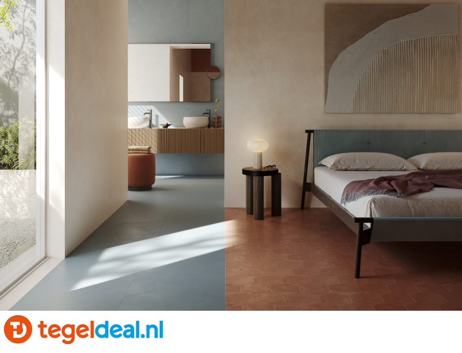 Marazzi Resin, Bianco - Grigio - Azzurro - Verderame - Avana, 60x60 cm - 60x120 cm, betonlook tegels