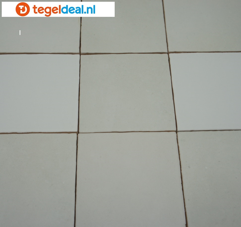 Equipe, Magma, WHITE, 13,2x13,2 cm, art 24968, handvorm wandtegels