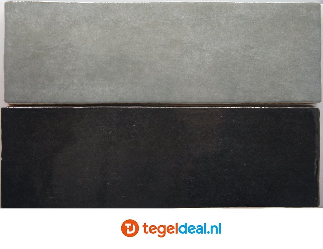 OPRUIMING : 3 m2 Equipe, Artisan, Graphite, 6,5x20 cm, 24472, wandtegels - 3 m2 voor 75,00 euro  