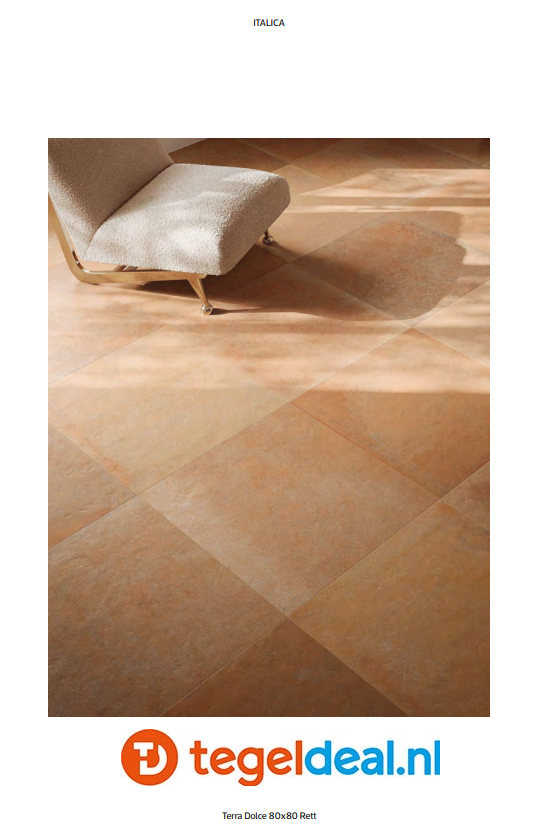 VLT en TRT Serenissima Italica, terracotta-look in div. kleuren en afm. 