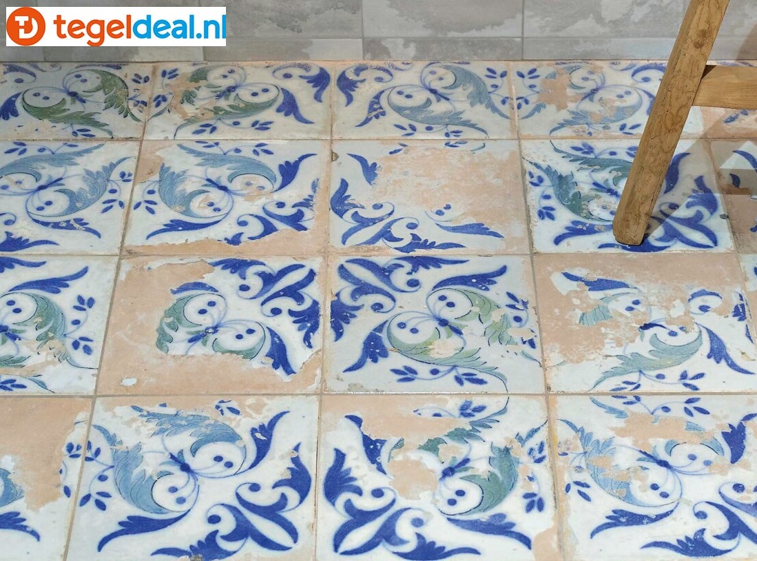 Peronda, Fs Heritage, 45x45 cm, 4 kleuren, vintage patroontegels 